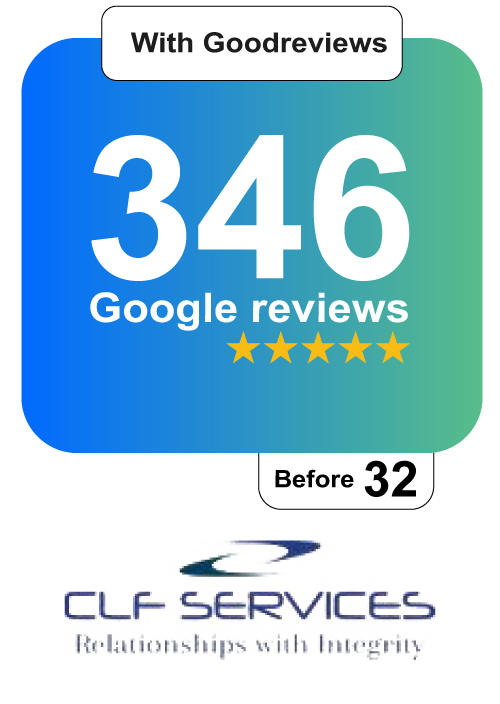 CLF Services Google Review Uplift after using Goodreviews